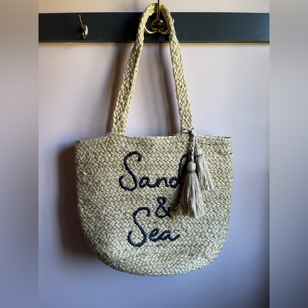 J. Jill Straw Tote Bag